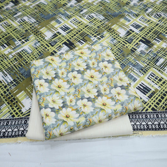 Safina Digital Khaddar 3 Piece (1410-134)