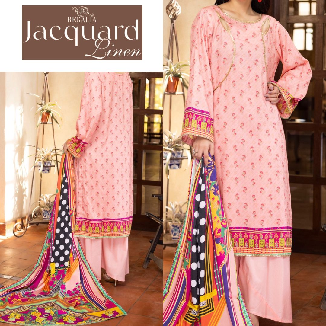 Jacquard Linen 3 Piece (1416-003) Regalia