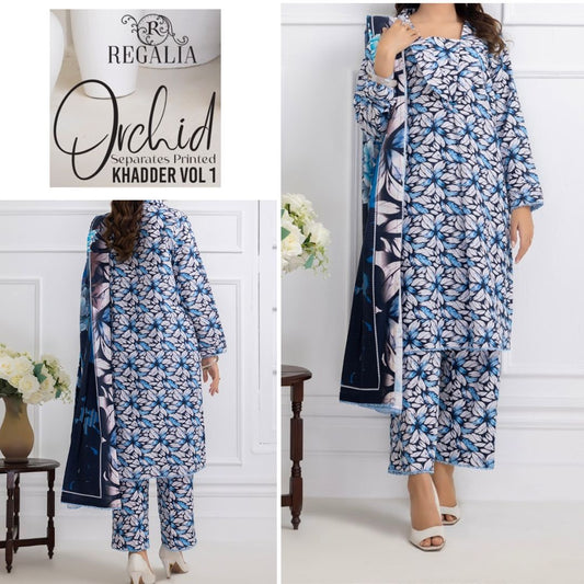 Orchid Digital Khaddar (1423-010) Regalia