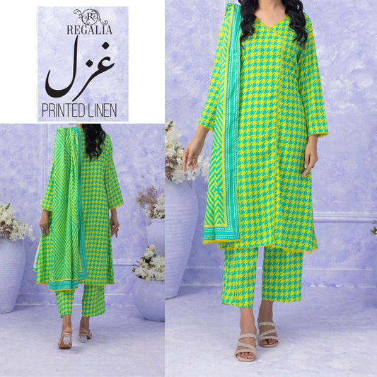 Ghazal Linen by Regalia (1426-002) Regalia