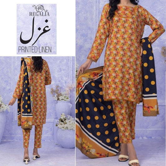 Ghazal Linen by Regalia (1426-004) Regalia