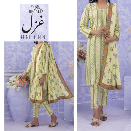 Ghazal Linen by Regalia (1426-010) Regalia