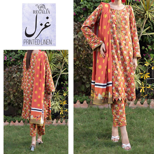 Ghazal Linen by Regalia (1426-012) Regalia