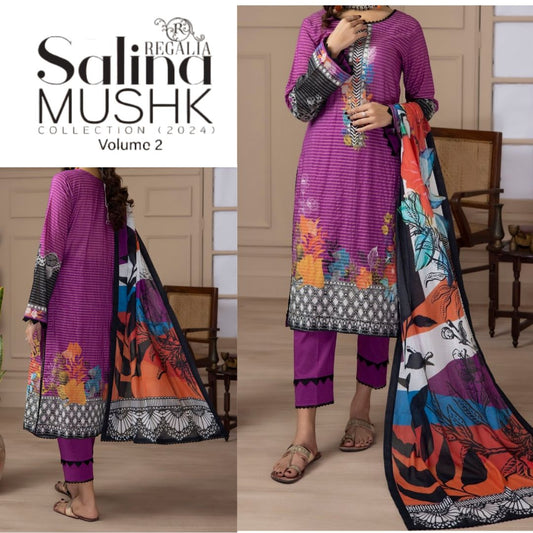 Salina Mushk Lawn (1452-005) Regalia