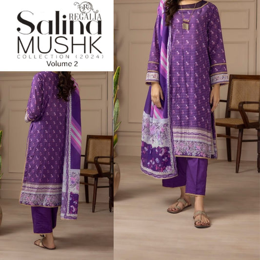 Salina Mushk Lawn (1452-006) Regalia