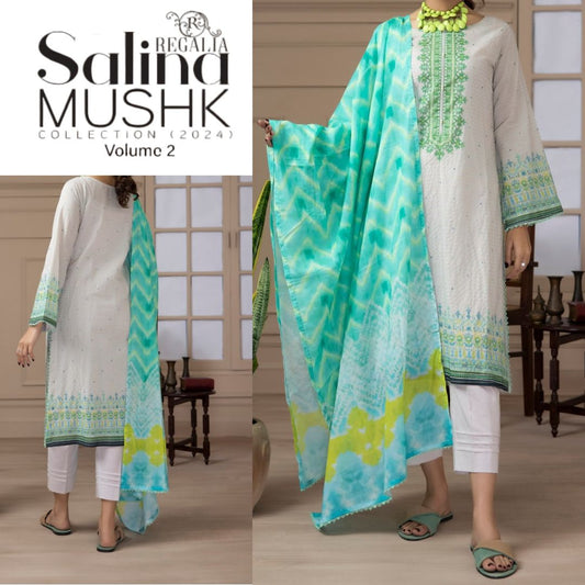 Salina Mushk Lawn (1452-007) Regalia