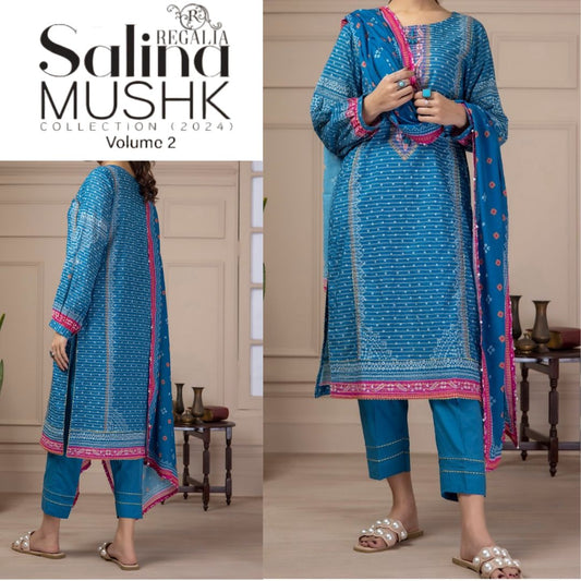 Salina Mushk Lawn (1452-010) Regalia
