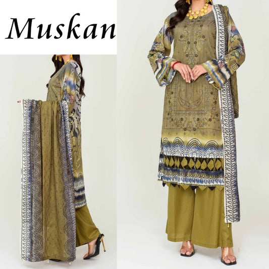 Muskan Embroidered Dupatta Fatima Collection (1458-005)