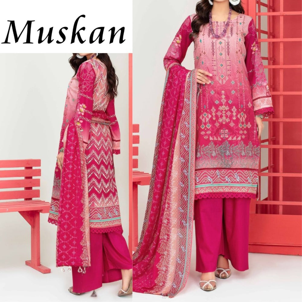 Muskan Embroidered Dupatta Fatima Collection (1458-006)