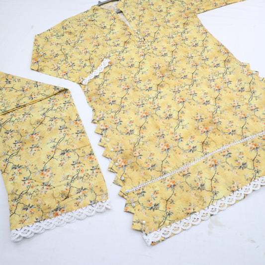 Stitch Lawn 2 Piece OK Collection (1462-013)