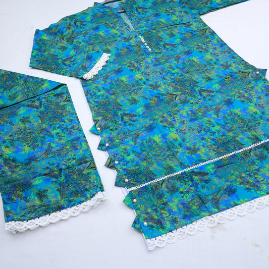 Stitch Lawn 2 Piece OK Collection (1462-015)