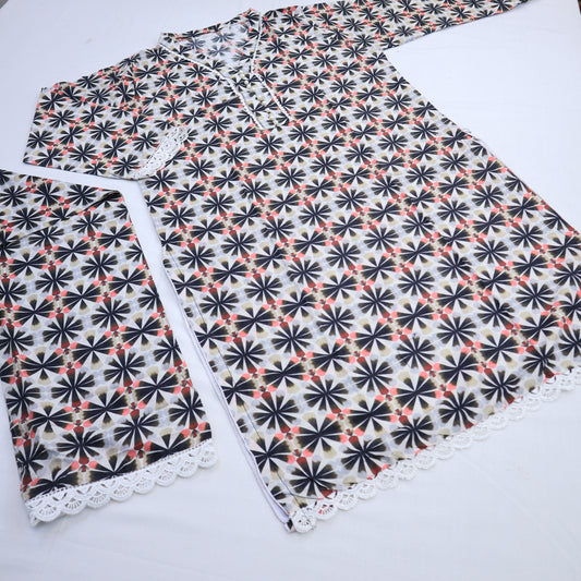 Stitch Lawn 2 Piece OK Collection (1463-002)