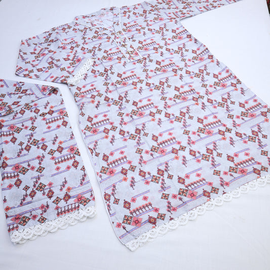 Stitch Lawn 2 Piece OK Collection (1463-008)
