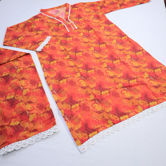 Stitch Lawn 2 Piece OK Collection (1463-009)
