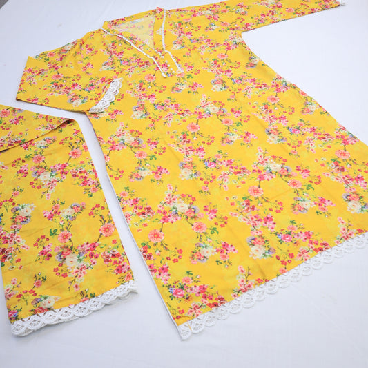 Stitch Lawn 2 Piece OK Collection (1463-017)