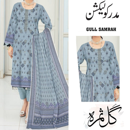 Gull Shamrah Mother Collection Embroidered (1473-008)