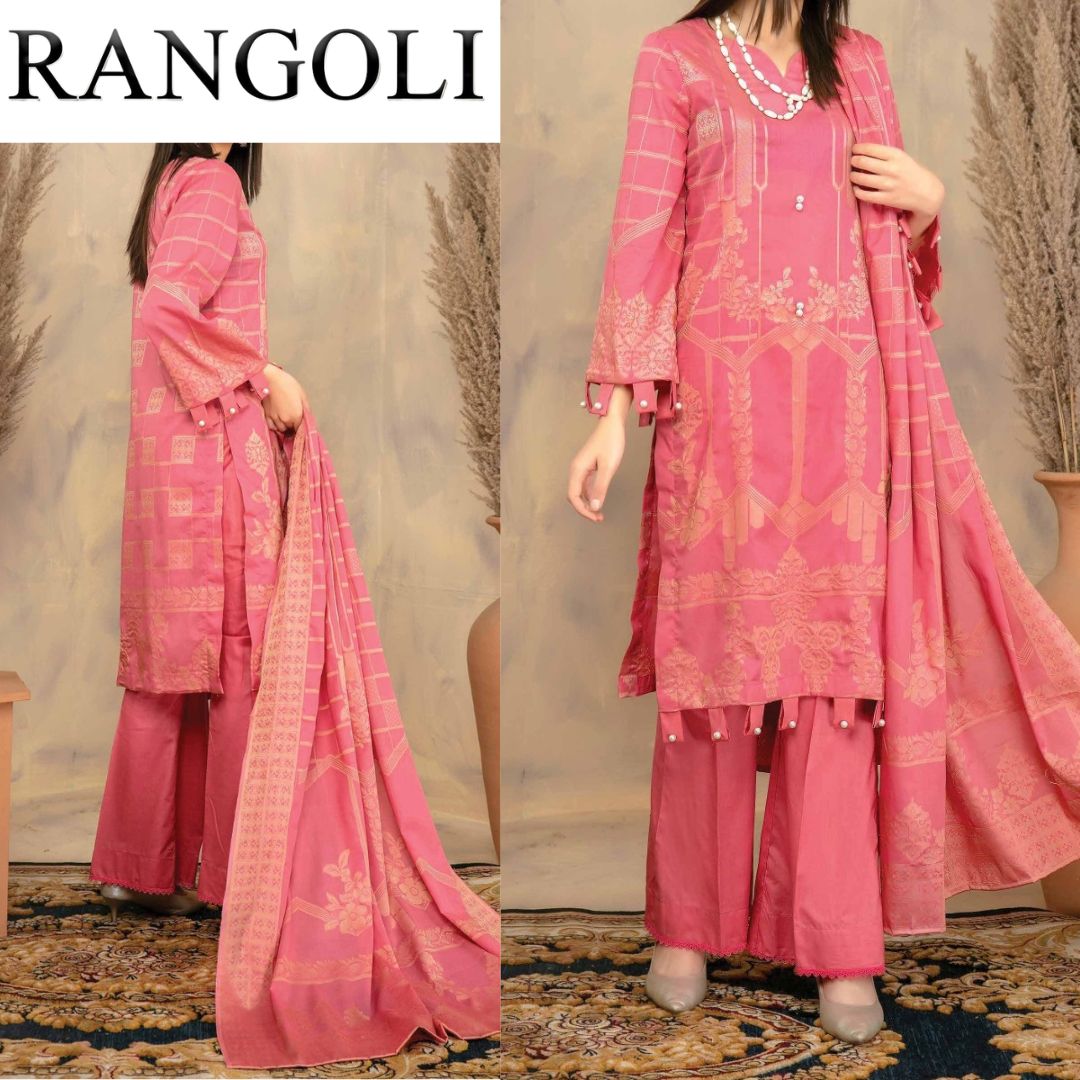 Rangoli Jacquard 3 Piece (1480-007)