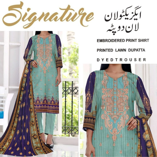 Signature Executive Lawn Embroidered (1483-015)