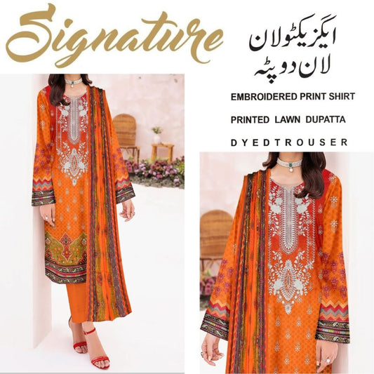 Signature Executive Lawn Embroidered (1483-017)