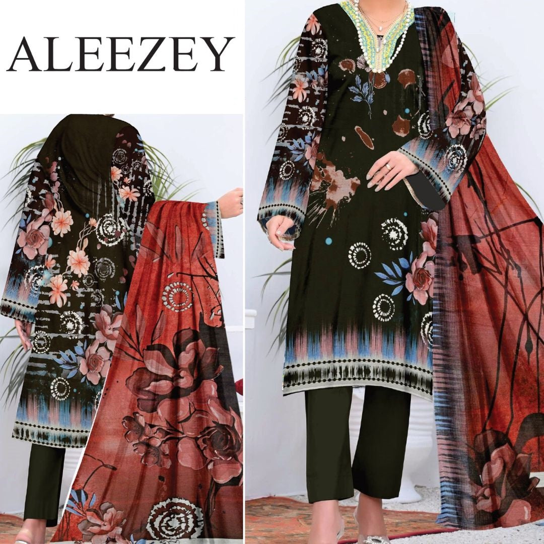 Fatima Collection Aleezay Lawn Bana Dora (1484-004)