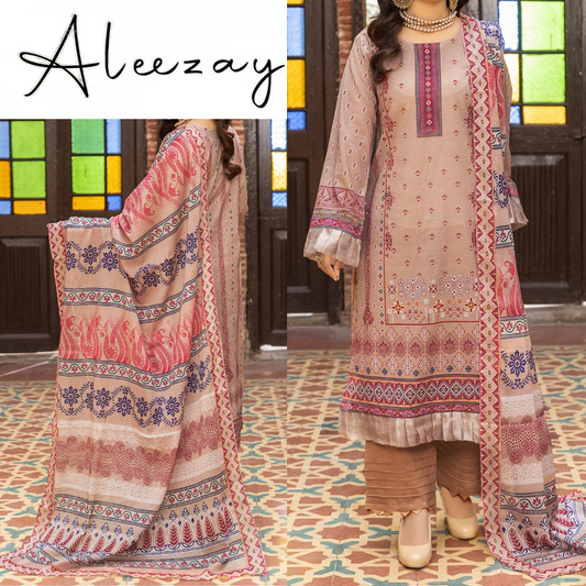Fatima Collection Aleezay Bana Dora Lawn (1497-008)