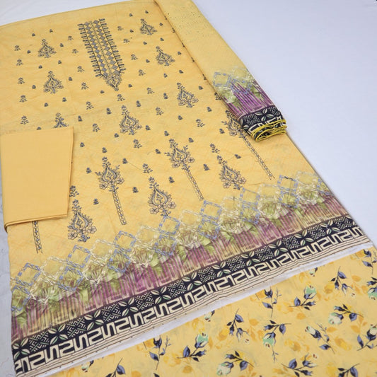 Safuiz Embroidered with Shifili Dupatta (1499-008)