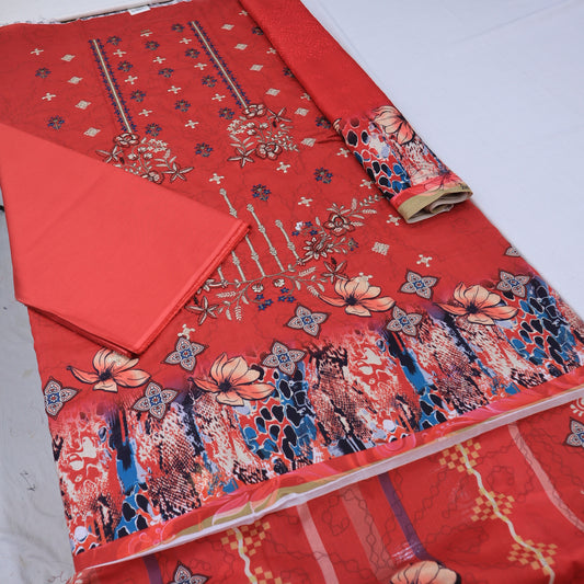 Safuiz Embroidered with Boring Dupatta (1500-004)