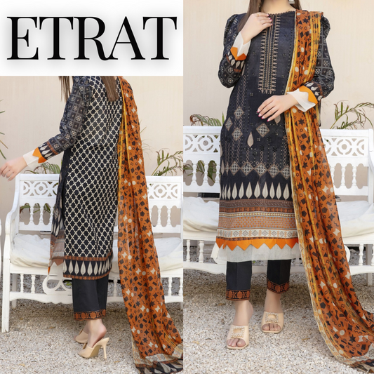 Fatima Collection Etrat Embroidered (1525-008)