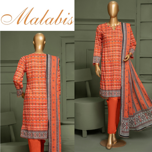 Malabis Dhoriya Lawn Volume 3 (1526-001)