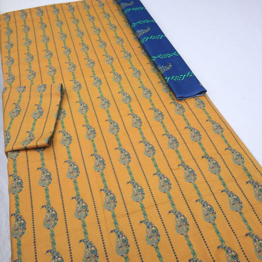 Printed Shalwar with Voil Dupatta by EM (1529-004)