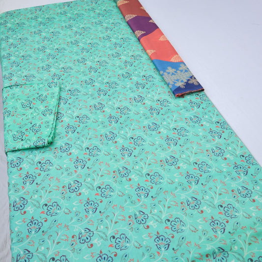 Printed Shalwar with Voil Dupatta by EM (1529-008)
