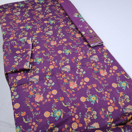Printed Shalwar with Zari Dupatta by EM (1530-001)