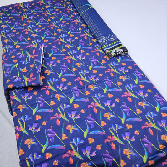 Printed Shalwar with Zari Dupatta by EM (1530-011)
