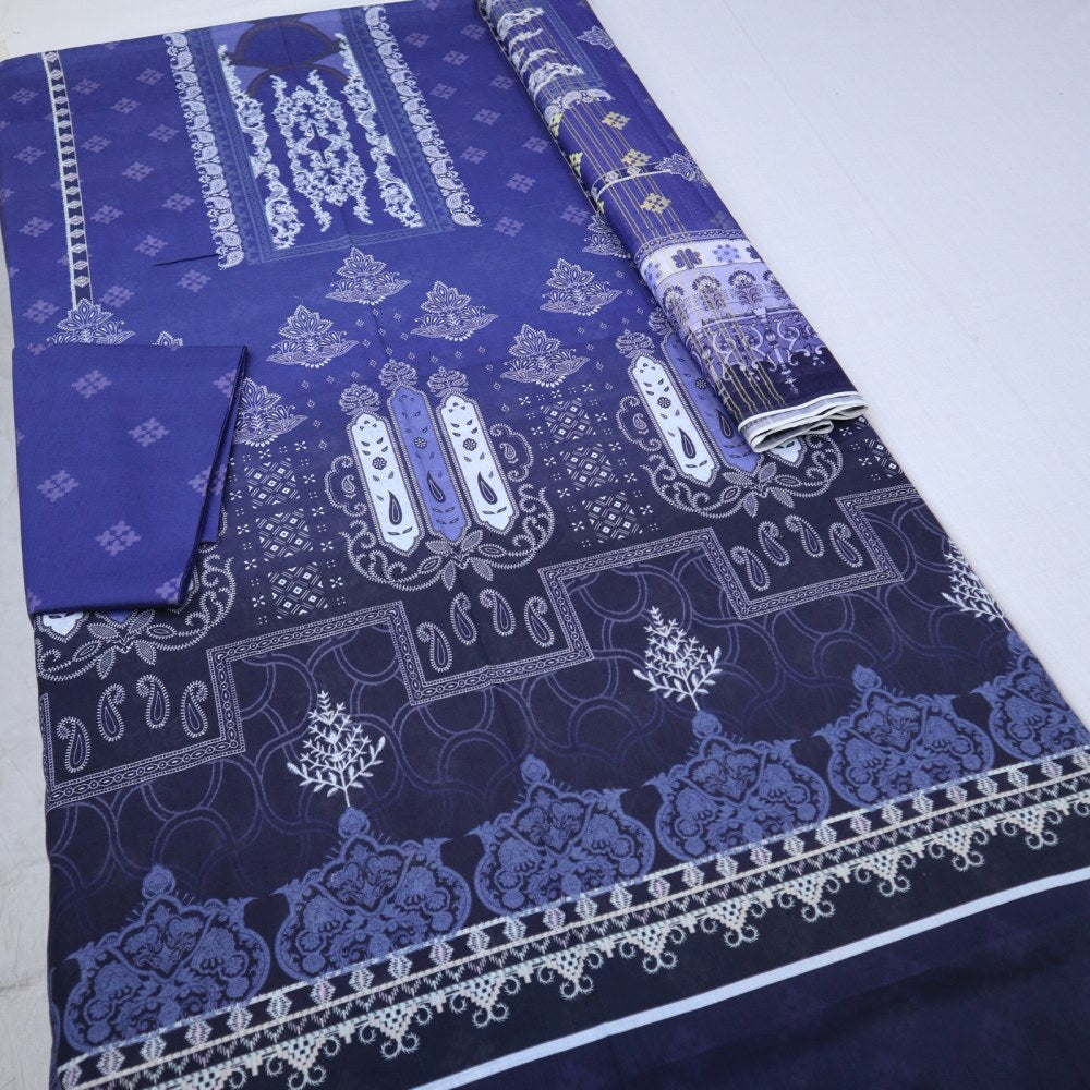 Printed Shalwar with Doriya Dupatta by EM (1531-004)