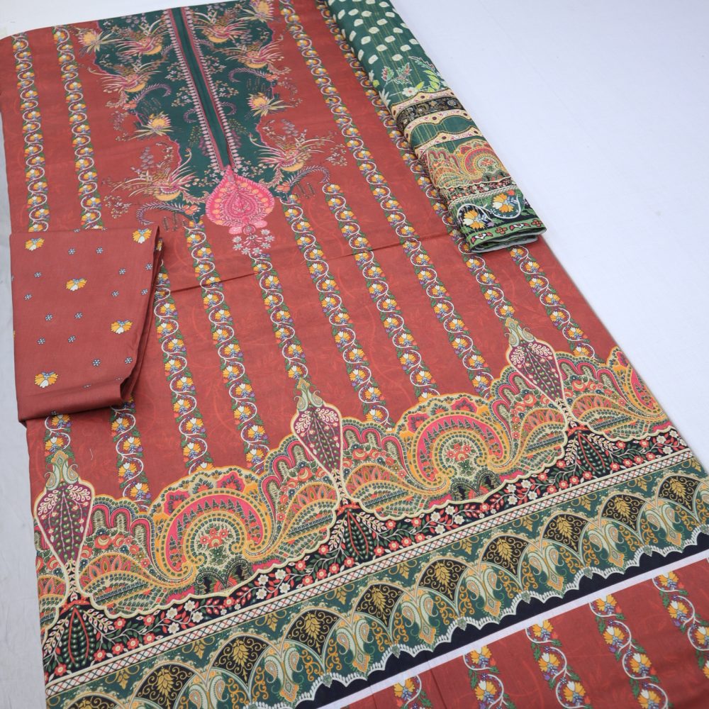 Printed Shalwar with Doriya Dupatta by EM (1531-006)