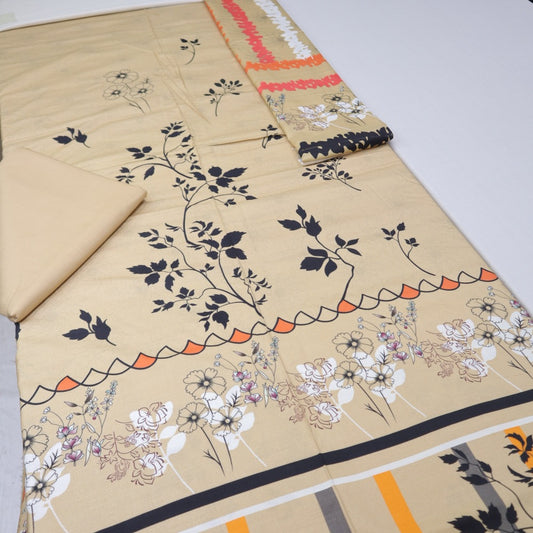 EM Textile Slub Marina Fancy Shawl (1568-016)