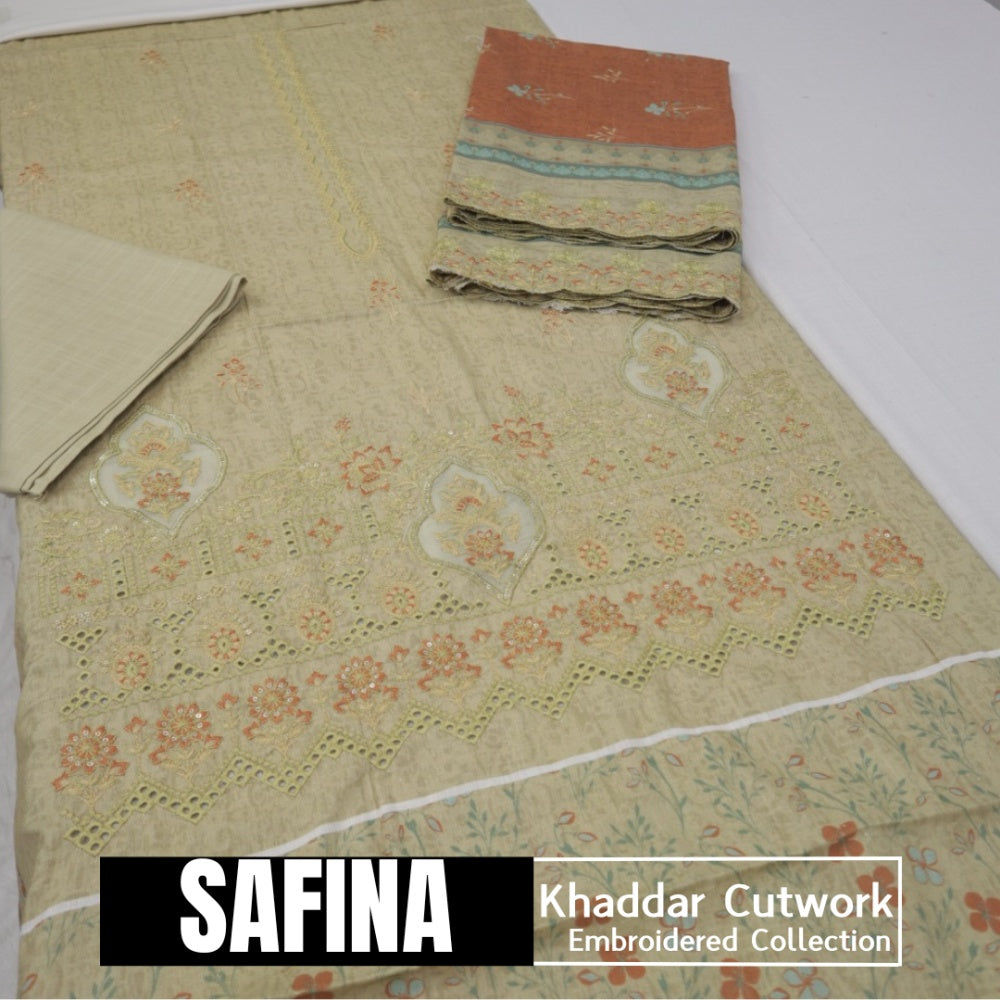 Safina Khaddar Cutwork Embroidered (1581-003)