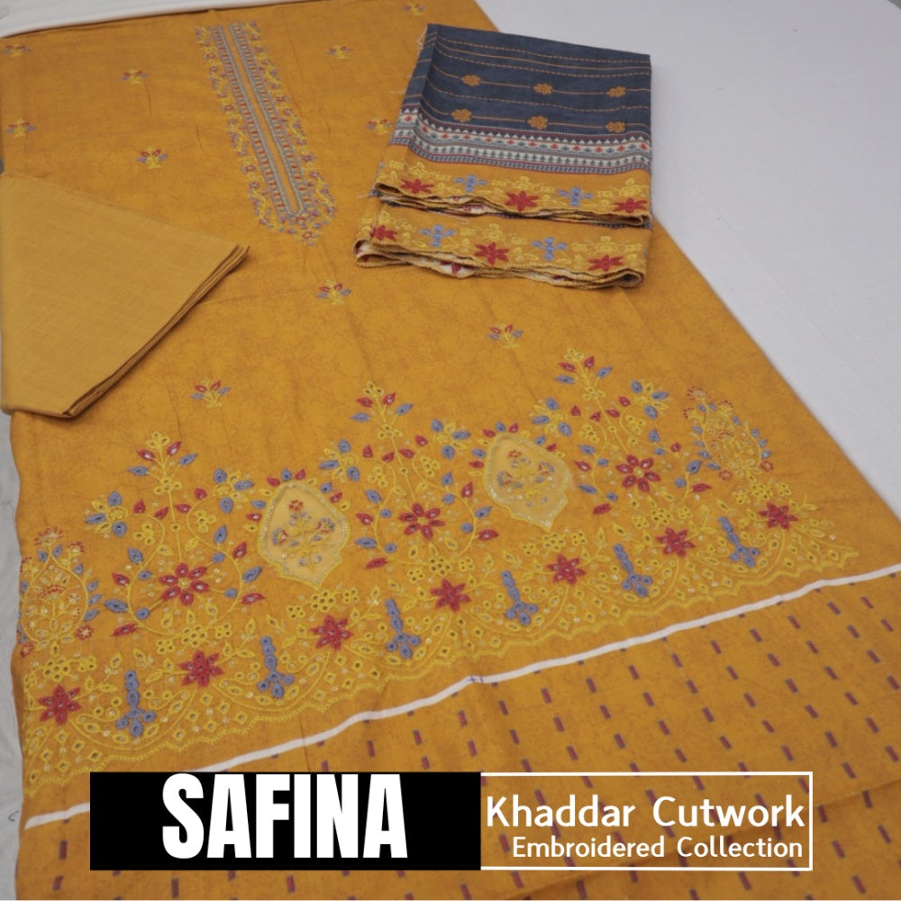 Safina Khaddar Cutwork Embroidered (1581-005)