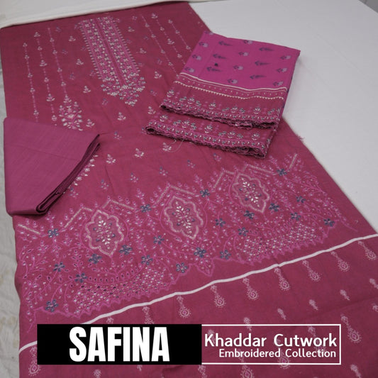 Safina Khaddar Cutwork Embroidered (1581-007)