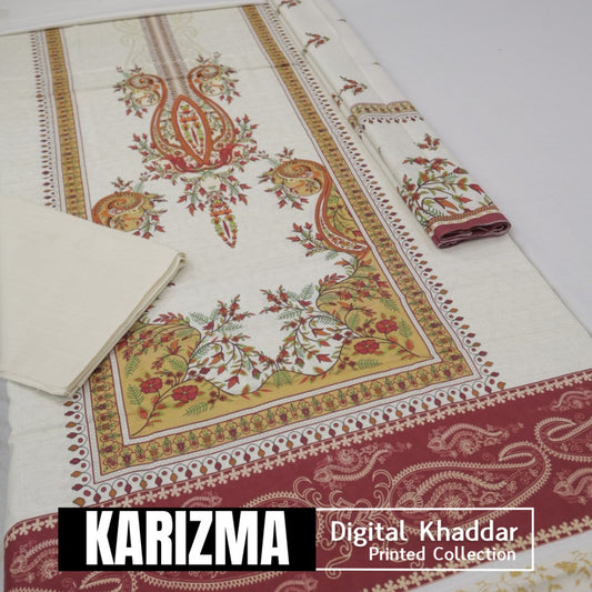 Karizma Khaddar 3 Piece (1587-001)