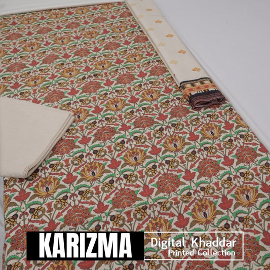 Karizma Khaddar 3 Piece (1587-015)