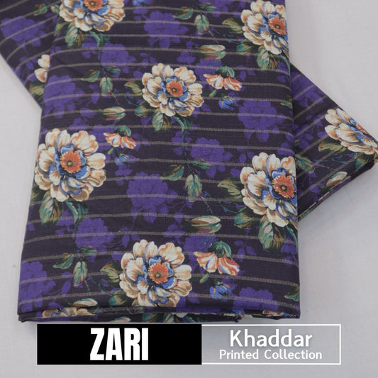 EM Textile Zari Khaddar (1603-002)