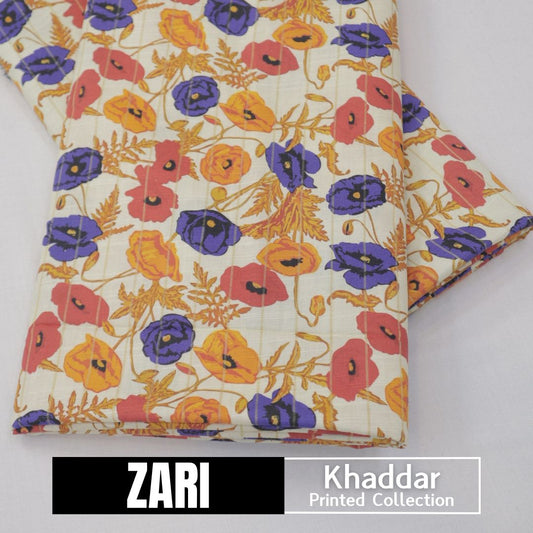 EM Textile Zari Khaddar (1603-017)