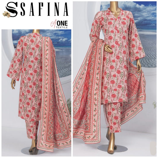 Safina Khaddar with Fancy Shawl (1605-014)