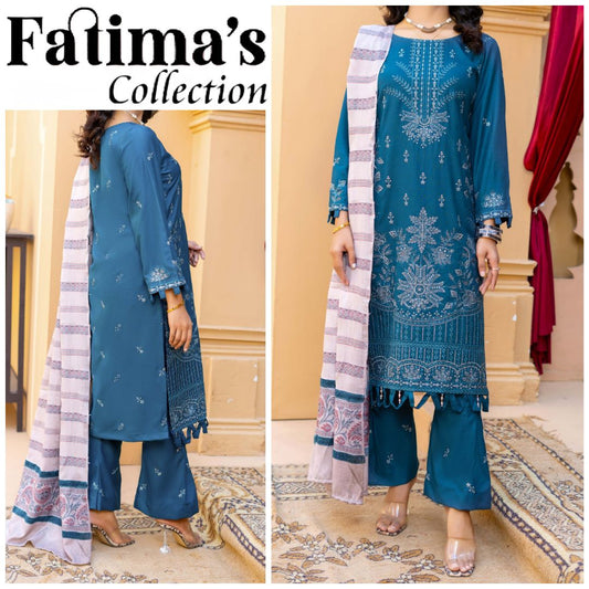 Chambeli Fancy Multani Velvet Shawl (1607-001)