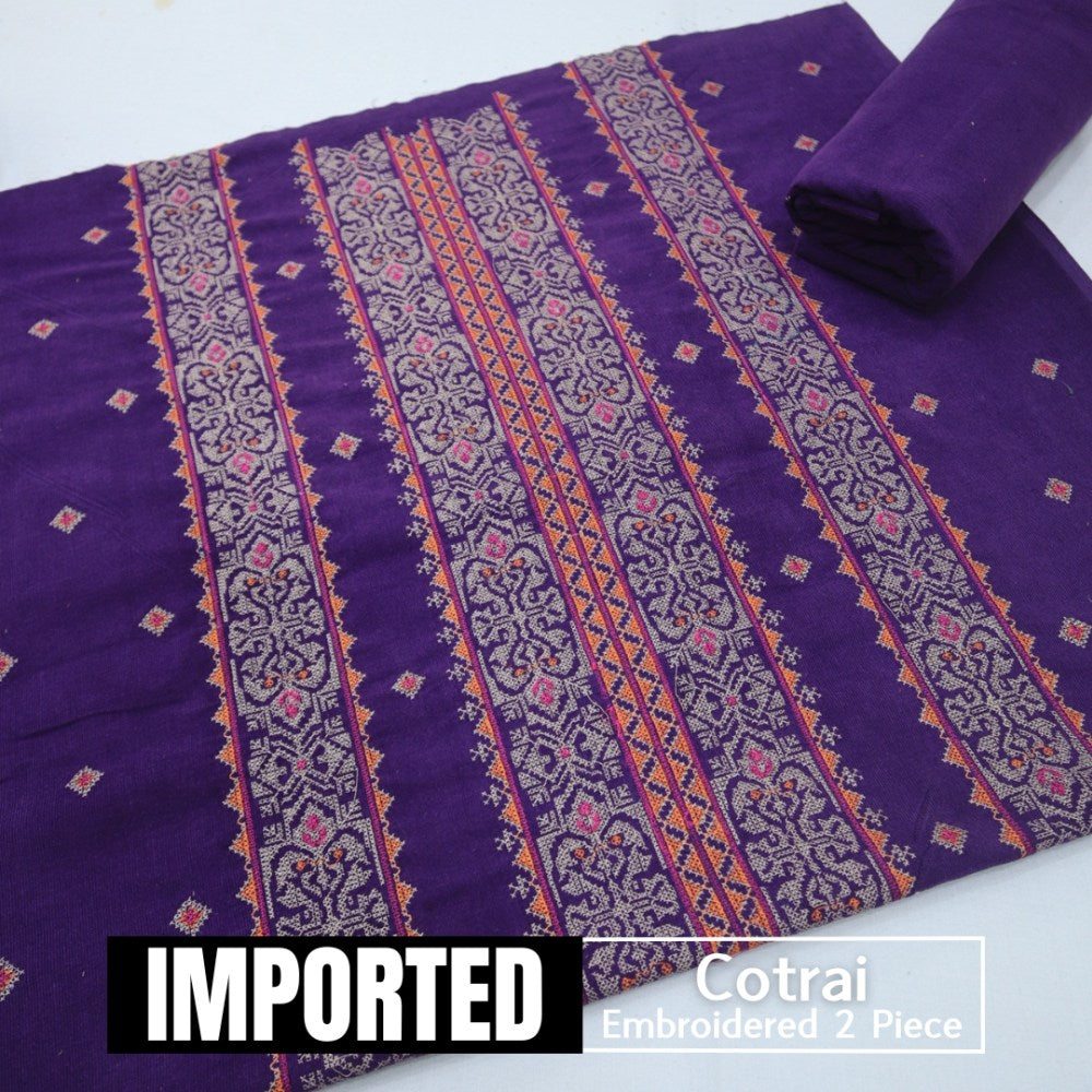 Imported Cotrai Embroidered (1611-005)