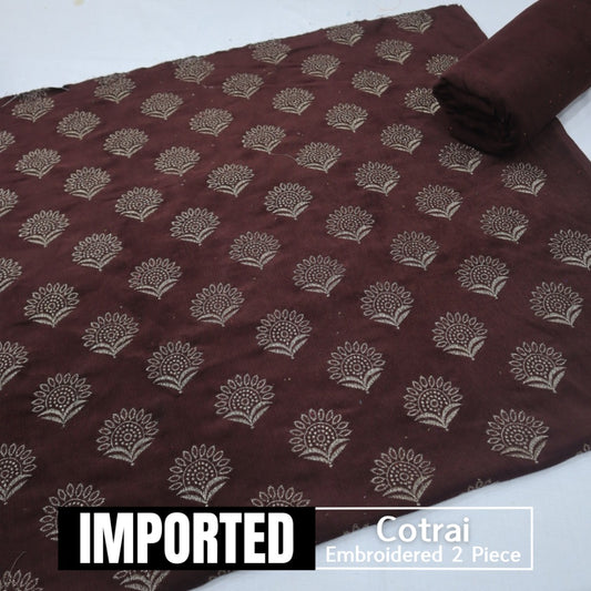 Imported Cotrai Embroidered (1611-007)
