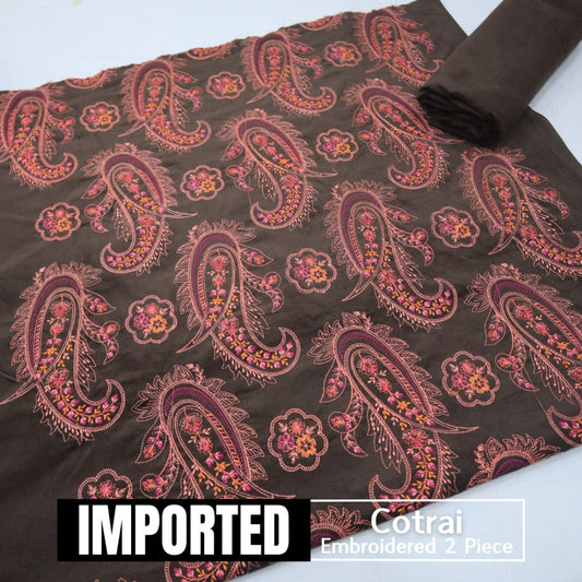 Imported Cotrai Embroidered (1611-008)