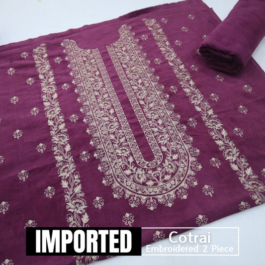 Imported Cotrai Embroidered (1611-009)