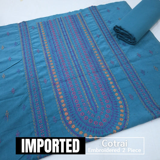 Imported Cotrai Embroidered (1611-012)